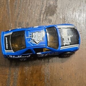 Blue Racing Toy Car by Hot Wheels